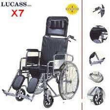 Xe lăn tay có bô và ngả nằm Lucass X7/X6