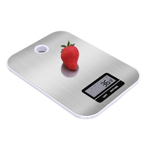 Cân tiểu ly điện tử nhà bếp kitchen scale 5kg màng hình LCD nút cảm ứng, có tính năng trừ bì,độ chính xác cao