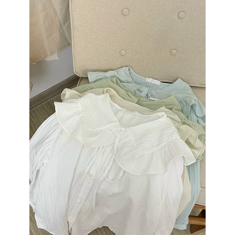 Áo babydoll tiểu thư Ulzzang  A. 206