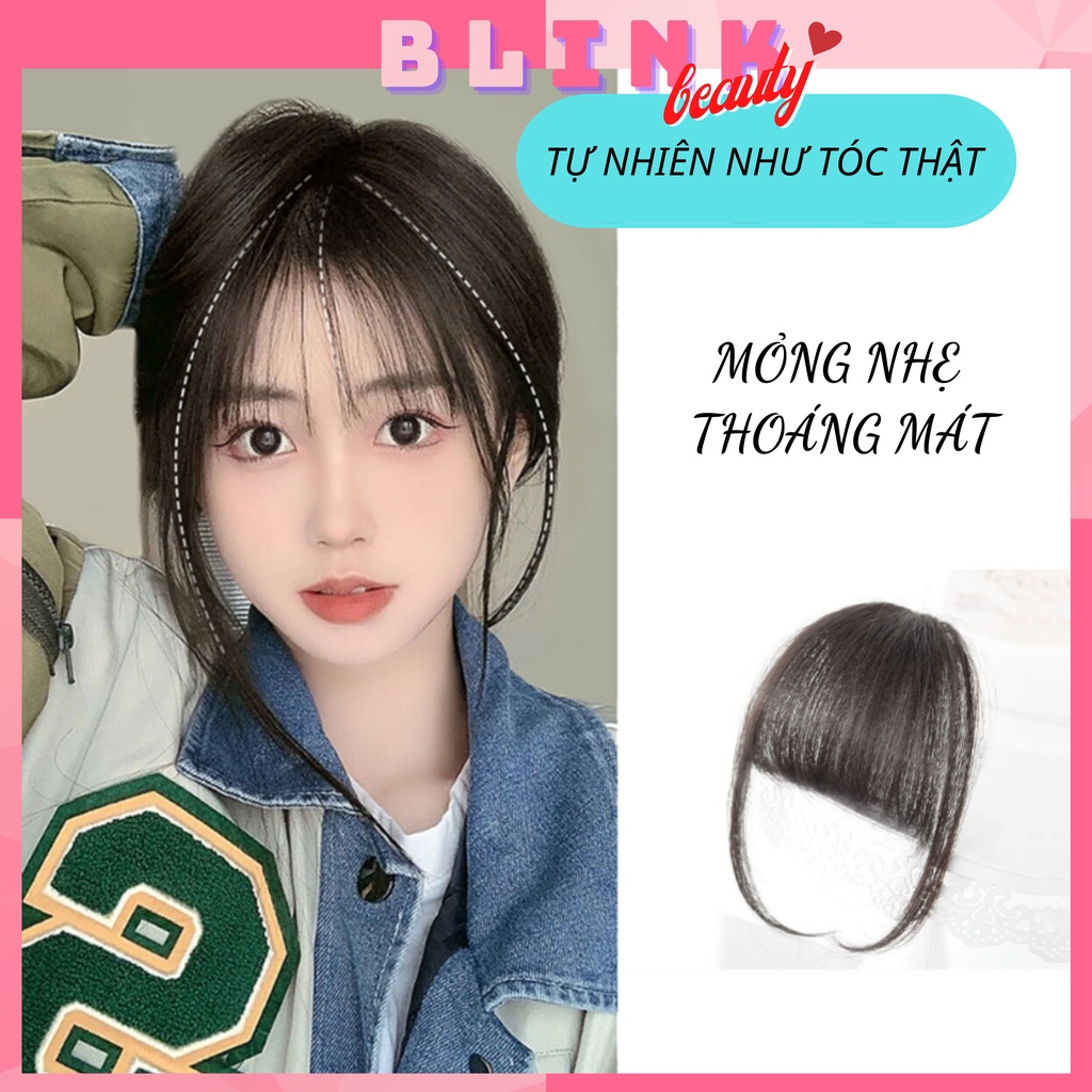 TÓC GIẢ MÁI THƯA MỀM MƯỢT TỰ NHIÊN PHONG CÁCH HÀN QUỐC THỜI TRANG CÁ TÍNH