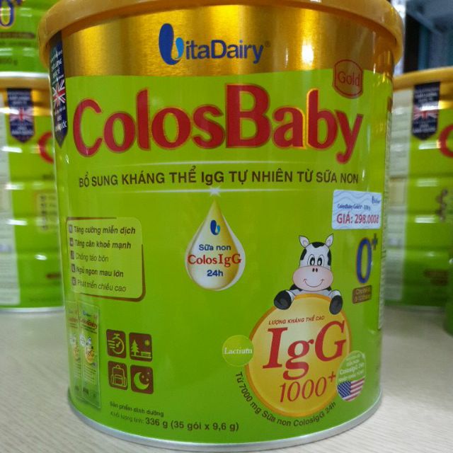 Sữa bột ColosBaby Gold 0+ Dạng Gói Tiện Lợi giá lẻ 1 gói