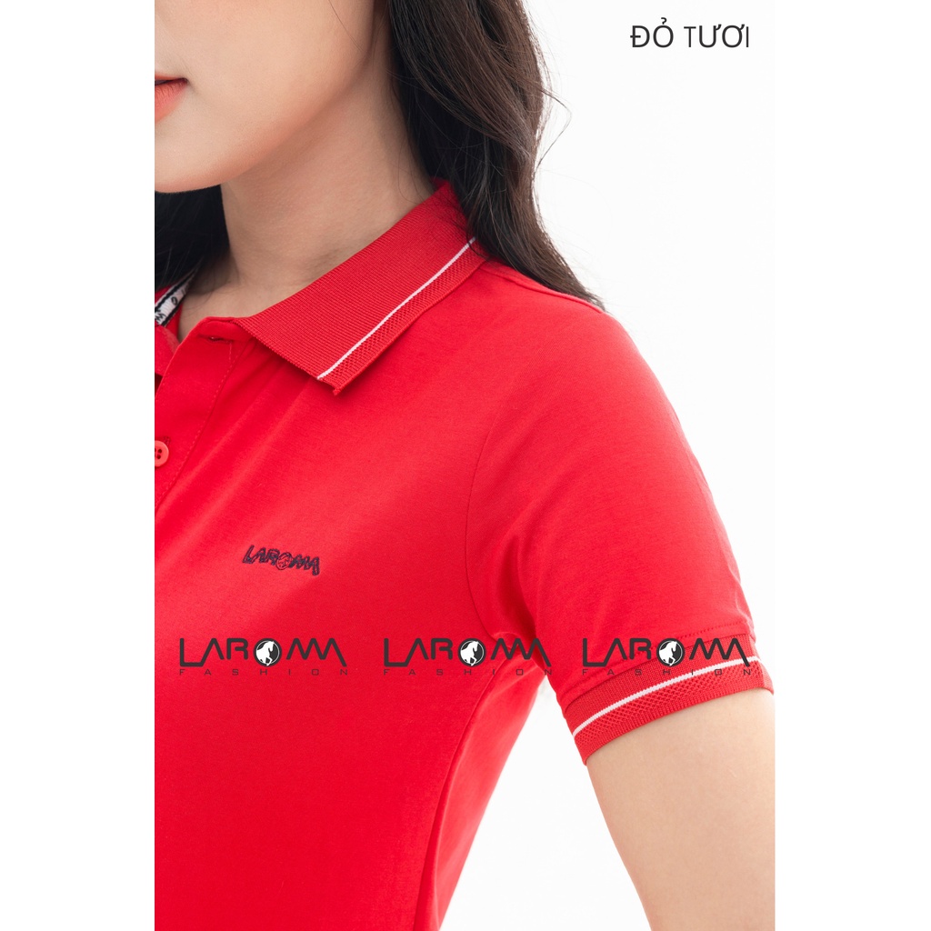 LAROMA Áo polo cotton nữ