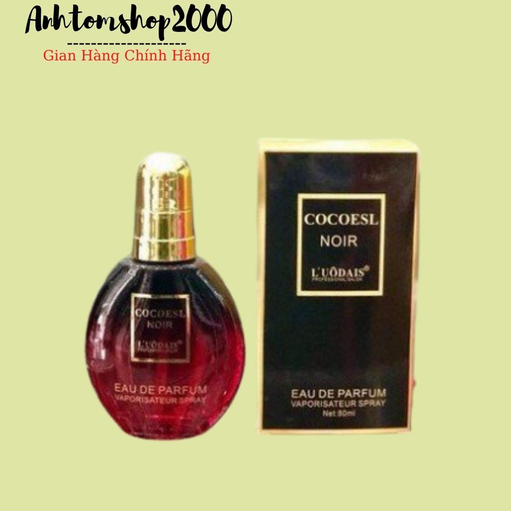 Tinh Dầu Dưỡng Tóc COCOESL NOIR Hương Nước Hoa Loại 80ml Ngăn Ngừa Trẻ Ngọn, Phục Hồi Hư Tổn - Chuẩn Hãng