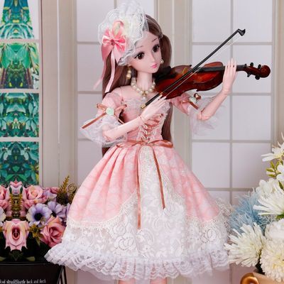 Barbie Pig Talking Doll 60 cm Set siêu Hộp quà tặng cô gái công chúa mô phỏng đồ chơi đơn