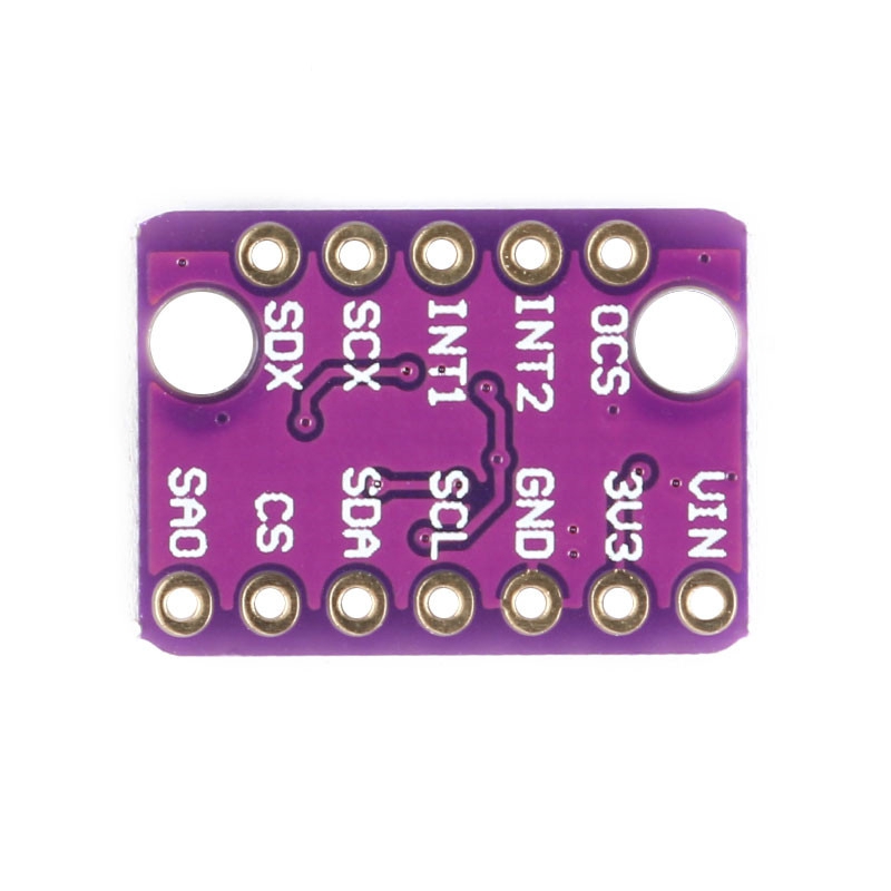 Mô đun cảm biến tốc độ chất lượng cao Bmi160 Gy-Bmi160 6df 6-axis Gyro Iic I2C Spi 3-5v