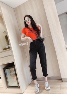 Quần baggy jean co giãn