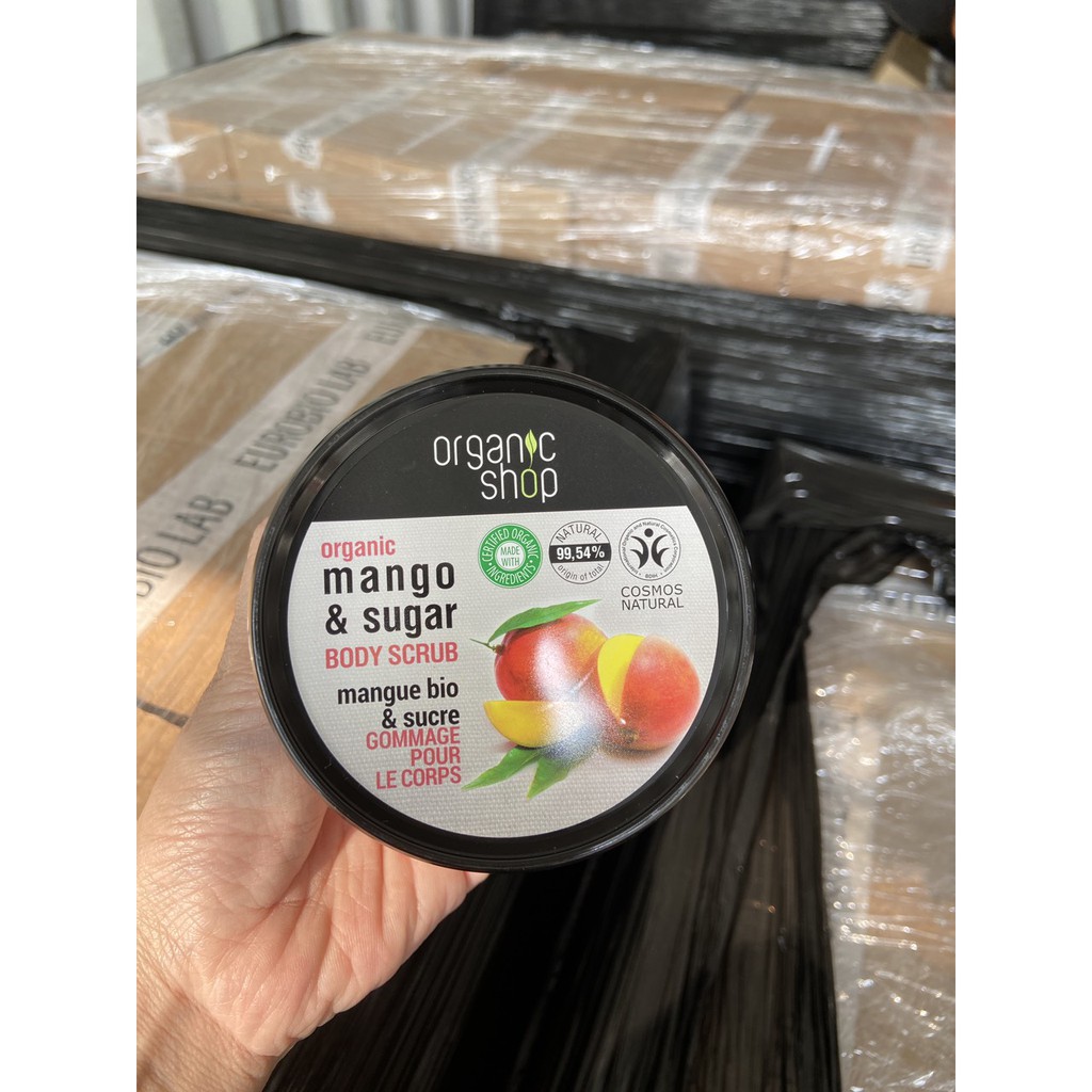 Tẩy Da Chết Toàn Thân Organic Body Scrub, Tẩy Tế Bào Chết 250ml | BigBuy360 - bigbuy360.vn