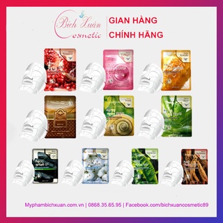 Mặt nạ giấy - Mask dưỡng trắng da dưỡng ẩm chiết xuất từ thiên nhiên 3W CLINIC Hàn Quốc 23ml