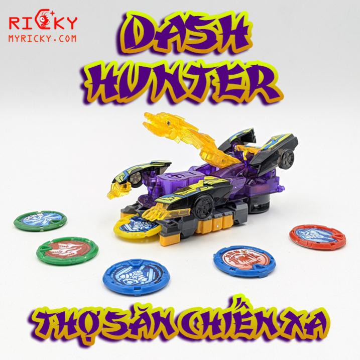 Thợ săn chiến xa biến hình 6 xu linh thú Dash Hunter