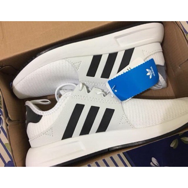 Giày thể thao sneaker xplr trắng viền đen