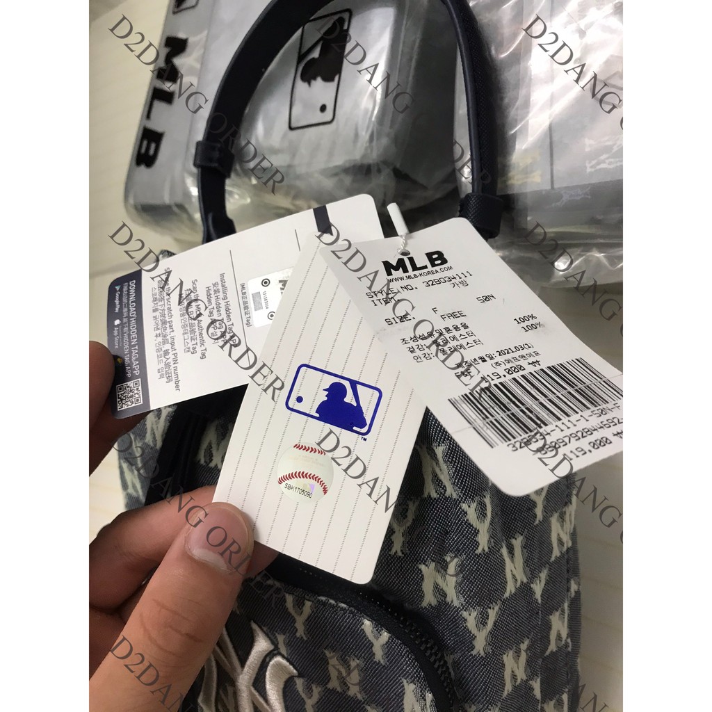 🔥 Túi MLB Bucket Hoạ Tiết Mono NY Y.ankees  🔥