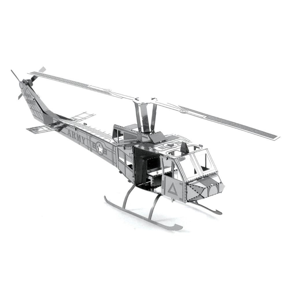 Đồ chơi lắp ghép mô hình 3D bằng thép Máy bay huey helicopter 46 -DC2154(46)