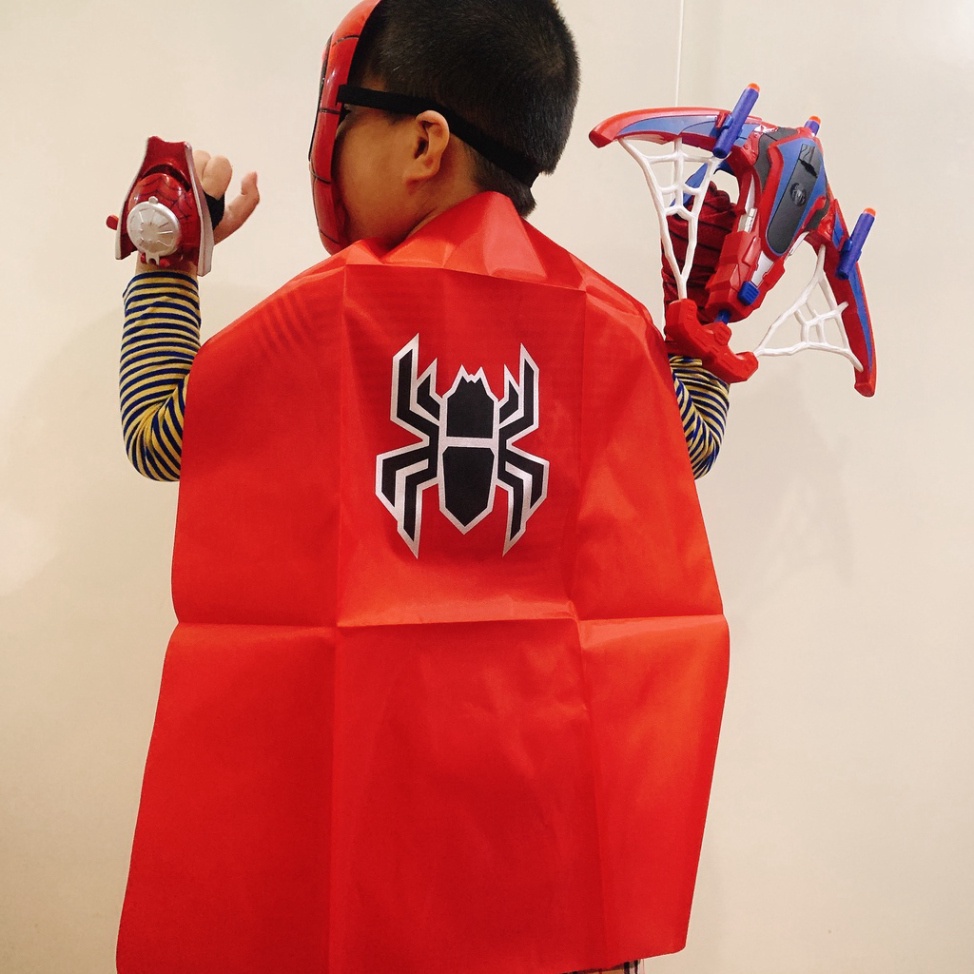 SET Đồ chơi người nhện phát sáng, khiên Spider Man kèm phụ kiện  siêu anh hùng