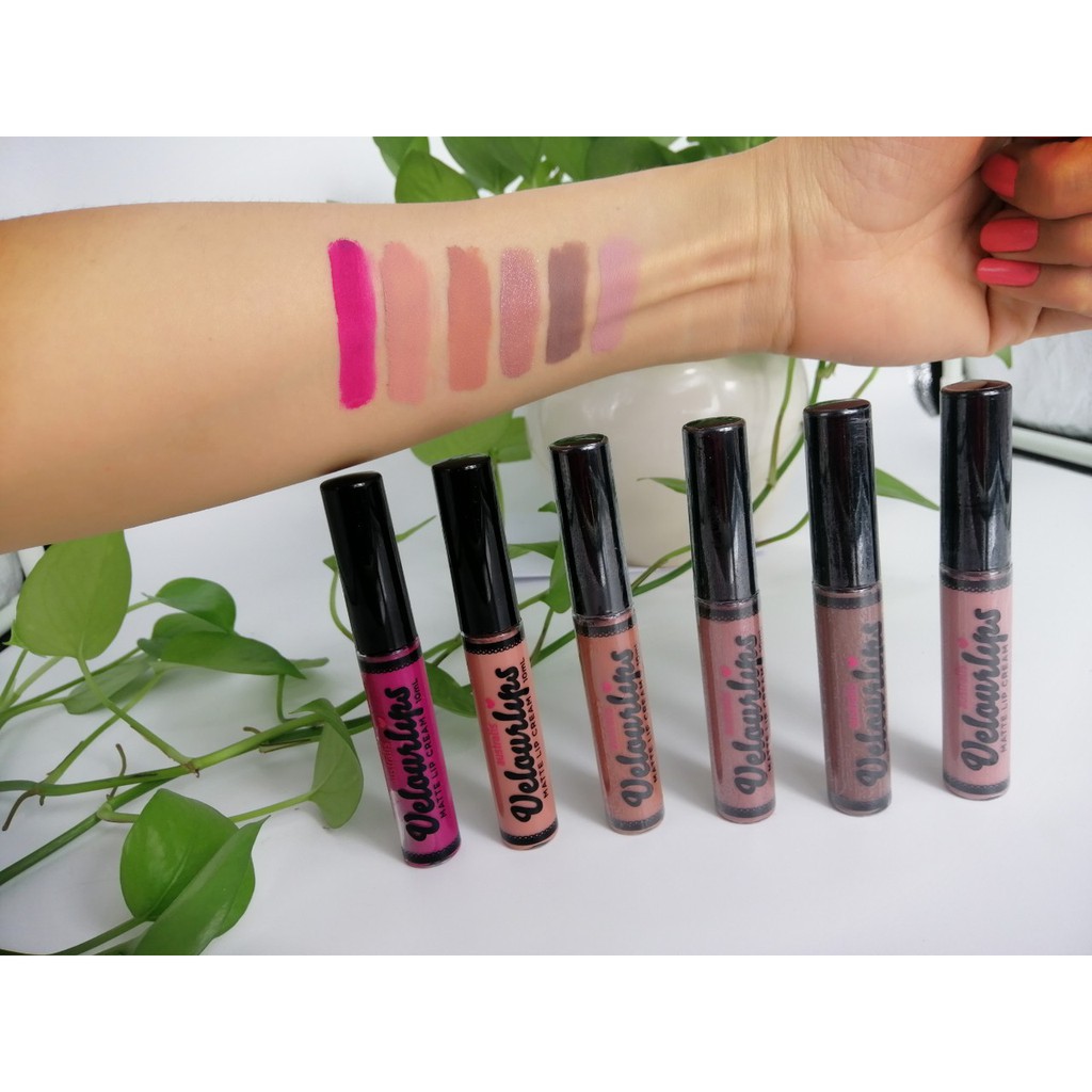 [FreeShip] 🍀 SON KEM LÌ LÂU TRÔI BÁM MÀU CỰC LÂU PHONG CÁCH CHÂU ÂU - METALLIC VELOURLIPS MATTE LIP CREAM 🍀 Chính Hãng