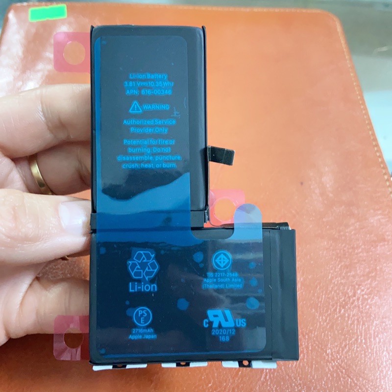 Pin X - Pin táo dùng thích hợp cho táo X - ko báo bảo trì/bảo hành