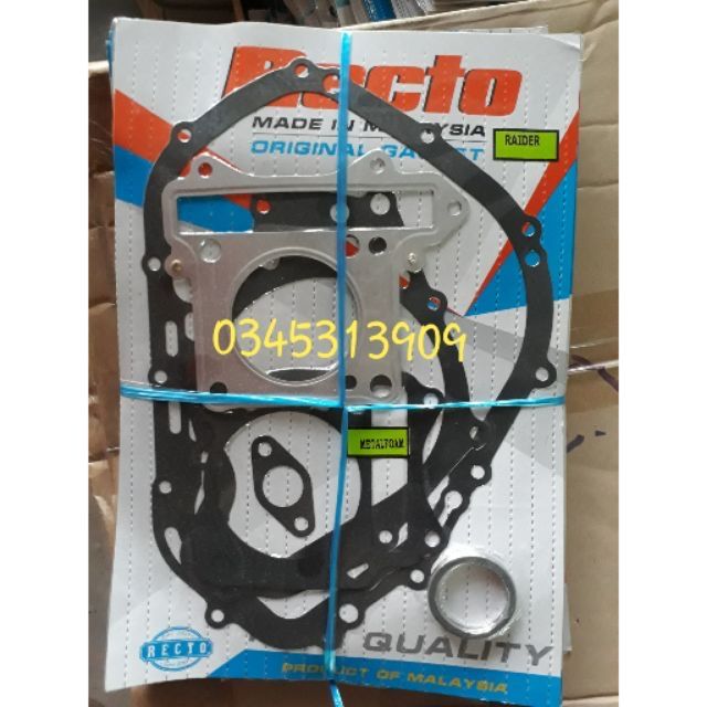 ron máy raider  recto, chất liệu METAIFOAM