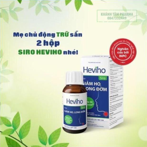 Siro HEVIHO 100ml - Giúp giảm ho, long đờm