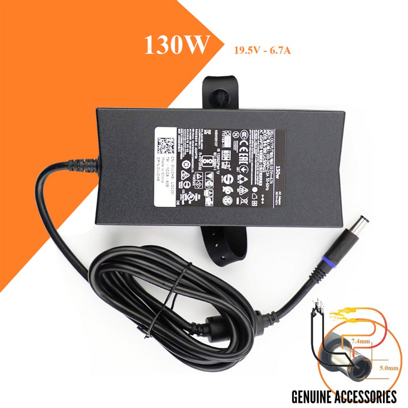 BỘ SẠC LAPTOP DELL 19.5V - 6.7A SLIM - ADAPTER LAPTOP DELL 19.5V - 6.7A SLIM