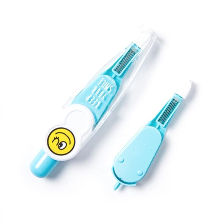 Bút Xóa Giấy ARTBOX Hàn Quốc Thiết Kế Họa Tiết Emoji Màu Xanh Mint Xinh Xắn (Kèm Ruột Thay)