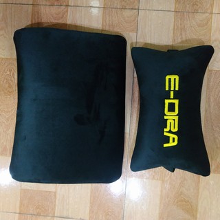 gối lưng + cổ memory foam cho ghế gaming