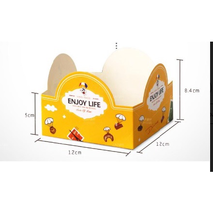 Túi đựng bánh quy, bánh mì có đáy giấy