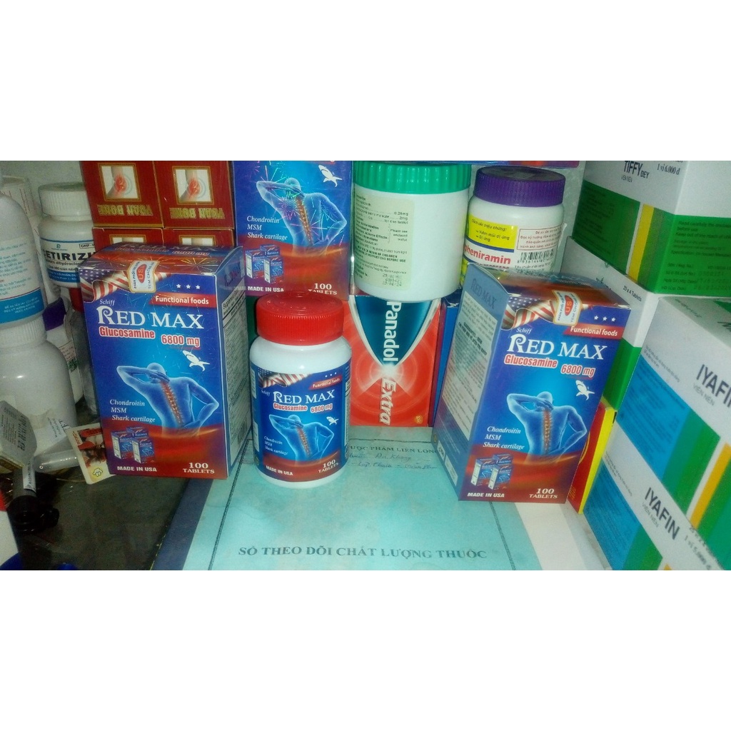 VIÊN UỐNG BỔ KHỚP REDMAX _ngăn ngừa thoái hóa, giảm đau xương khớp, tê bì chân tay