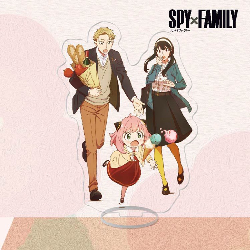 Mô Hình Nhân Vật Loid Anya Yor Bond Trong Spy X Family Đứng Bằng Acrylic Làm Quà Tặng Halloween