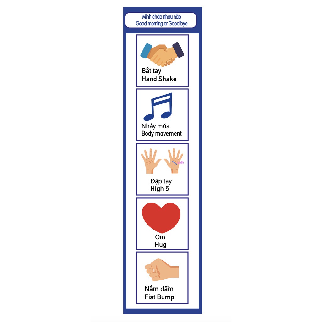 Decal Bé Chào Hỏi Nhau Dán Cửa Lớp Học Trang Trí Trường Mầm Non, Mẫu giáo, Nhà Trẻ Tiểu Học