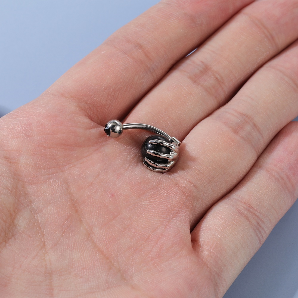 Khuyên Rốn 14g Làm Từ Thép Không Gỉ Hình Hoa / Bướm Kiểu Dáng Dễ Thương