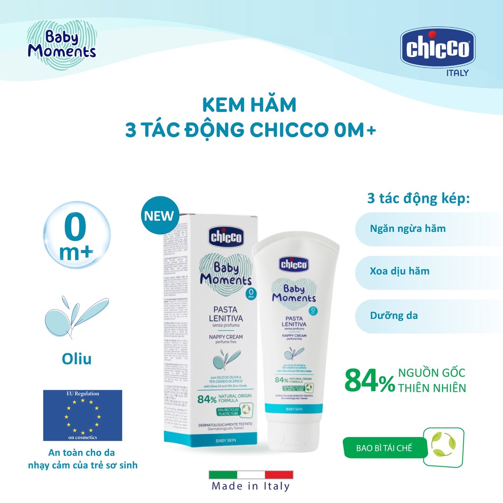 Shop Bố Ken Kem Hăm 3 Tác Động Chicco 100ml [ 0m+ ]
