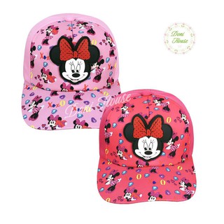 [Bé 4-7 tuổi] Nón Kết Mũ Lưỡi Trai Từ 4 5 6 7 Tuổi Vòng Đầu 52cm Màu Hồng Hình Chuột Mickey Cho Bé Gái Đẹp Xinh Xắn