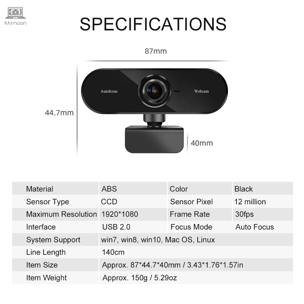 Webcam Inskam02 1080p Cho Máy Tính | BigBuy360 - bigbuy360.vn