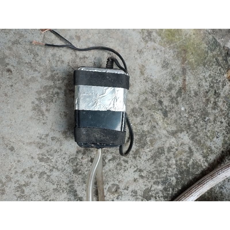 Máy sủi oxy mini 2 vòi điện 220V tháo máy