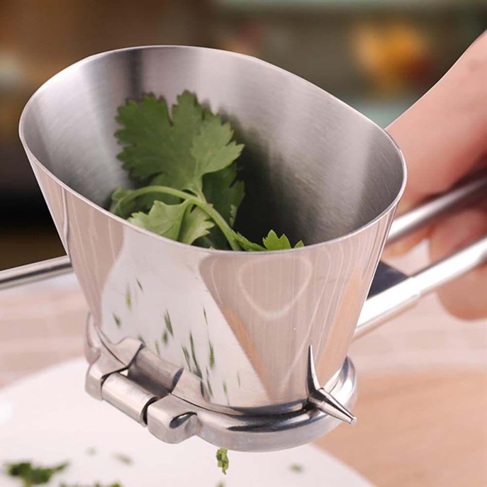 AUGUSTINA Dụng Cụ Nghiền Tỏi Ớt Bằng Thép Không Gỉ