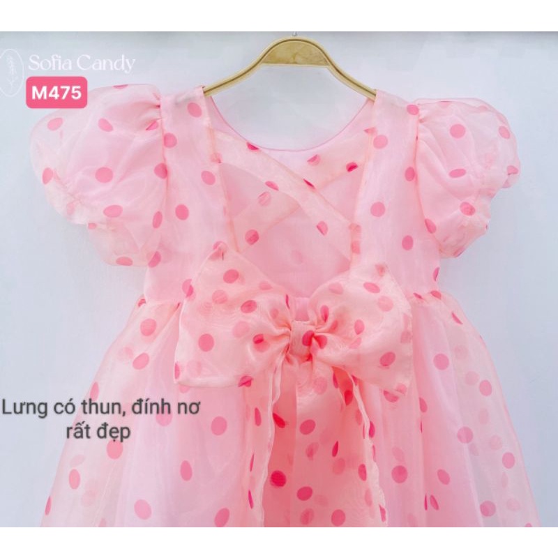 Đầm váy công chúa cao cấp xòe rộng voan tơ mềm mại và thoáng mát haivanco cho bé  10 đến 40 kg đi học đi chơi đều đẹp