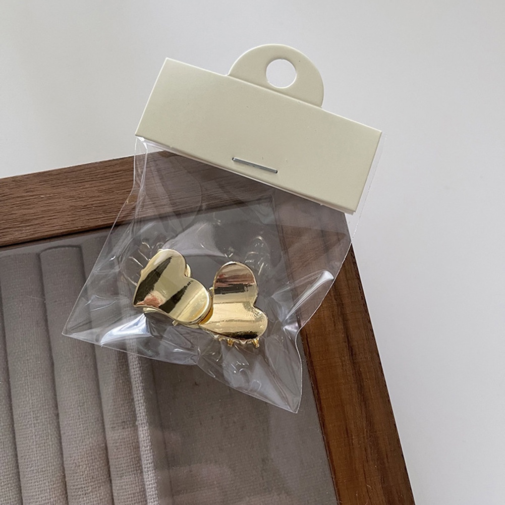 Kẹp Tóc Kim Loại Mini Hình Hoa/Trái Tim Dễ Thương Thời Trang Dự Tiệc