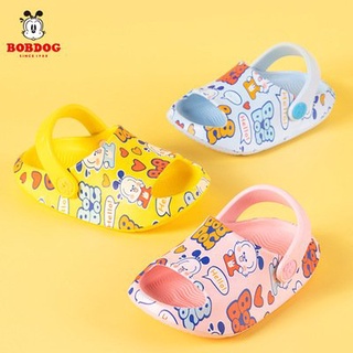 BE311Dép cho bé chính hãng Bobdog, sục crocs cho bé trai bé gái siêu nhẹ chống trơn trượt an toàn