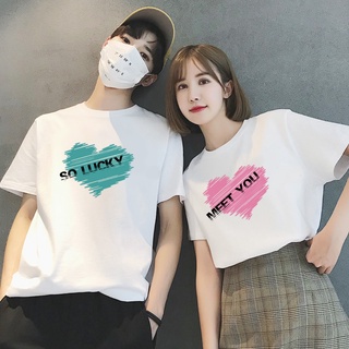 Áo Đôi Nam Nữ Oversize Trái Tim AM21