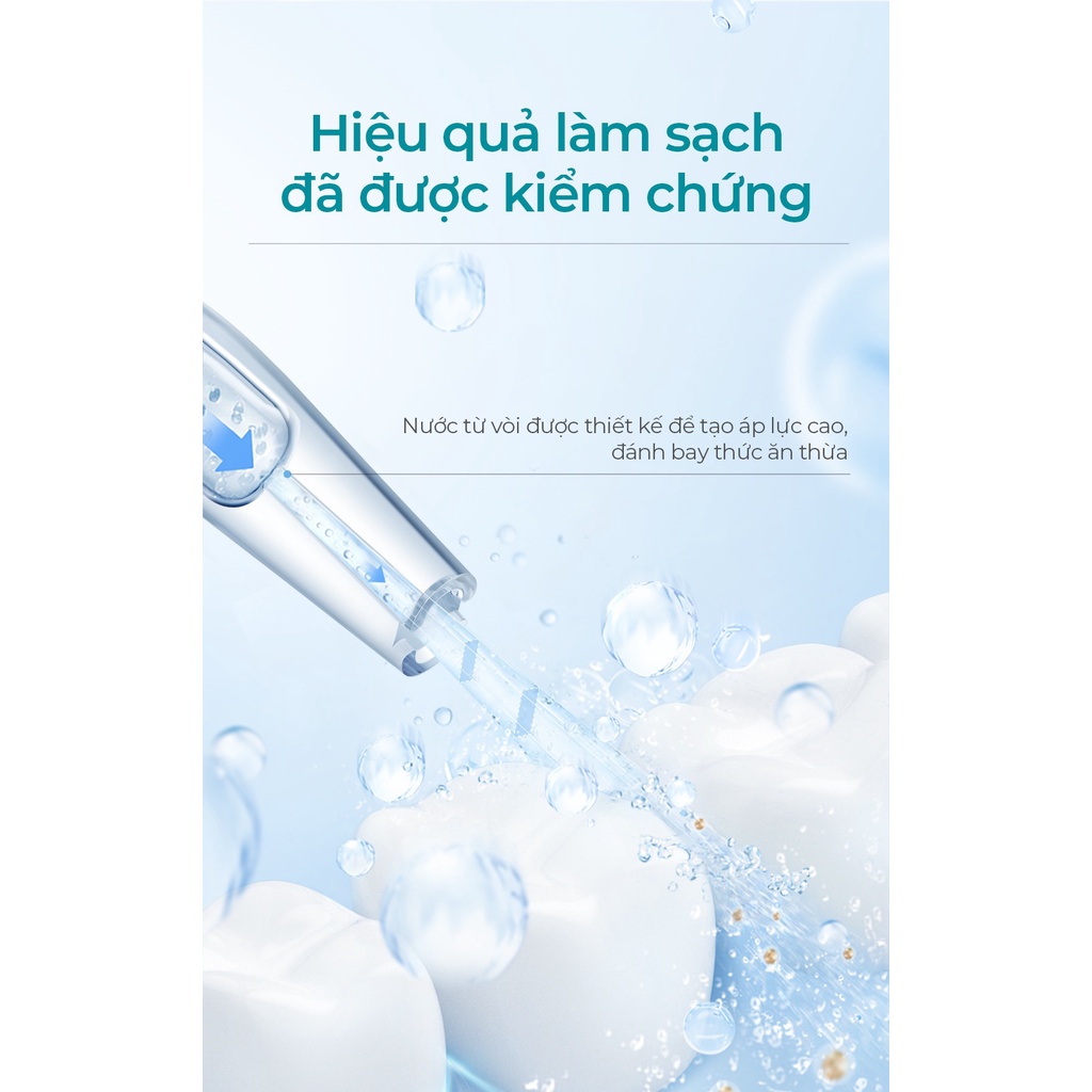 Máy Tăm Nước Sóng Siêu Âm USMILE CY1 | Hàng Chính Hãng | Bảo Hành 12 Tháng | Mimax Store