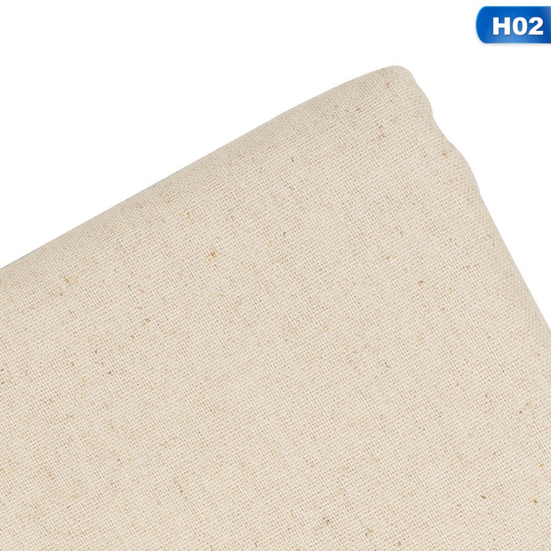 Khăn Trải Bàn Vải Cotton Lanh Màu Trơn Thêu Họa Tiết Thủ Công