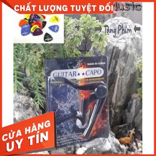 < Tặng Phím > Capo guitar - giúp tăng giảm tone phù hợp quãng giọng - capo guitar cao cấp.
