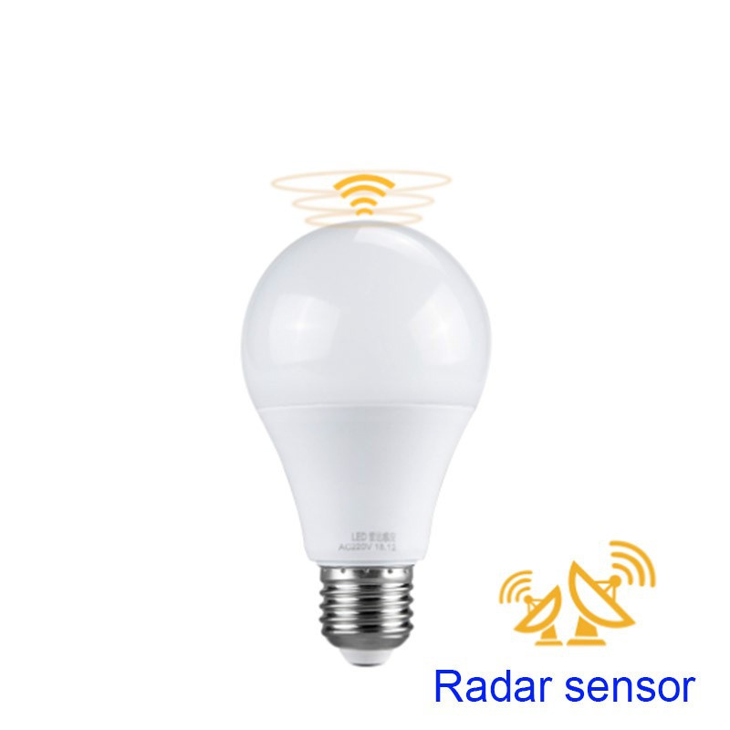 Bóng Đèn Led Thông Minh E27 7W 9W 220V Cảm Biến Chuyển Động Tiện Dụng