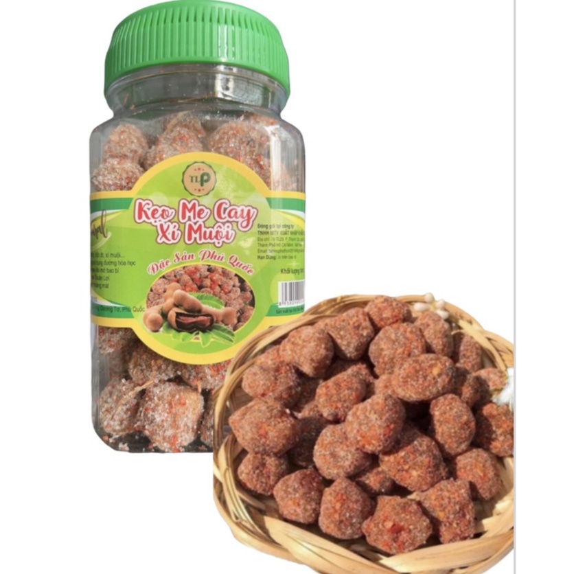 KẸO ME CAY XÍ MUỘI - HŨ 300G