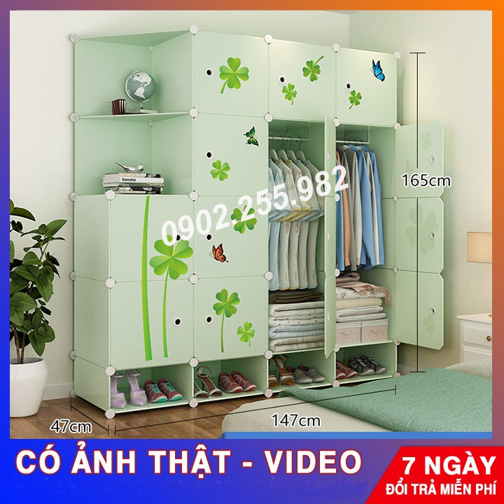 [RẺ NHẤT SHOPEE] TỦ NHỰA LẮP GHÉP 16 Ô + 4 GIÀY NHIỀU PHÂN LOẠI LỰA CHỌN  ĐỂ ĐỒ ĐA NĂNG THÔNG MINH sâu 47cm