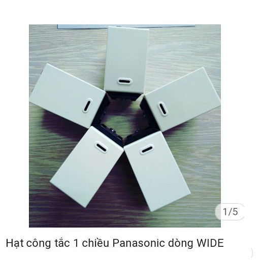 Công tắc 1 chiều Panasonic Wide WEV5001SW 5.0.