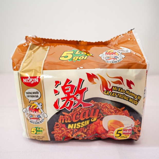 [Mã GROXUAN1 giảm 8% đơn 150K] Mì cay hàn quốc nissin ( lốc 5 gói ),mỳ cay giá rẻ | BigBuy360 - bigbuy360.vn