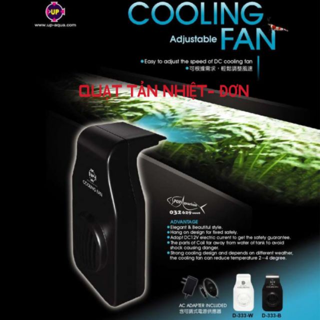 QUẠT LÀM MÁT NƯỚC BỂ THỦY SINH