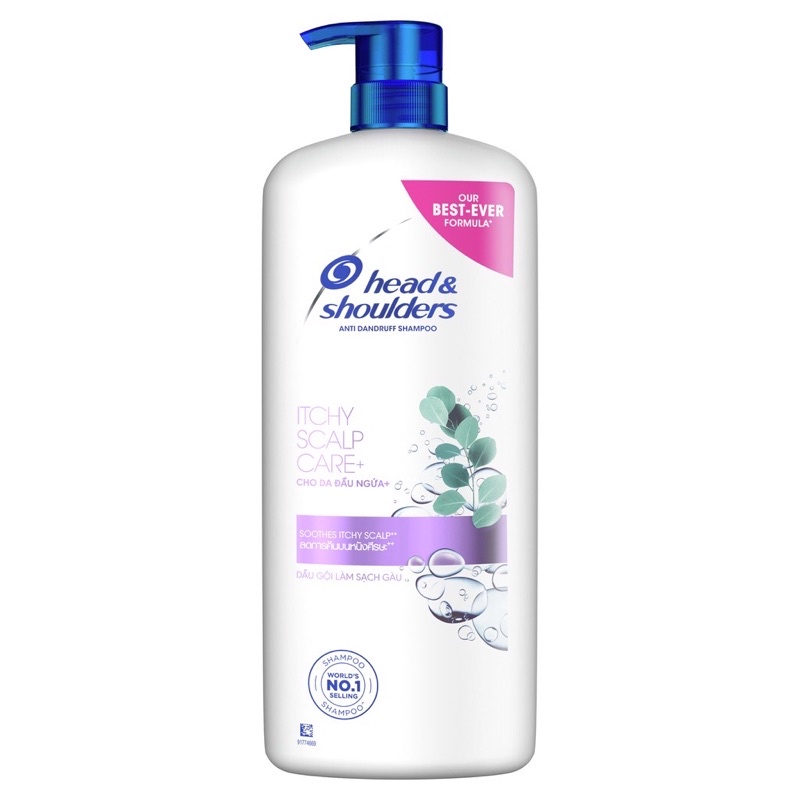 Dầu Gội Head & shoulders Chai 1200ml Hương Bạc Hà / Da Đầu Ngứa/ Hương Chanh