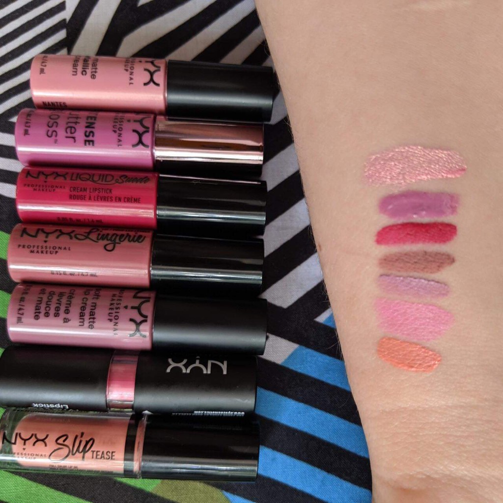 Son kem NYX chính hãng Soft Matte Lip Cream  mini 2.5g nội địa Mỹ