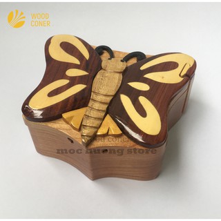 HỘP BÍ MẬT CON BƯỚM 13x10x5,5cm